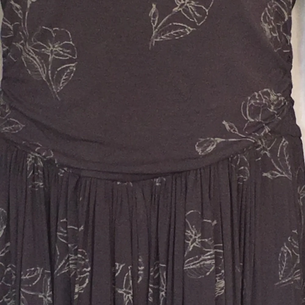 Old Navy Witchy Goth Fall Winter Dress Long Sleeve Pleated Skirt Medium NWT - Picture 4 of 6